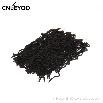 Daily use dating party low temperature fiber 18 inch new faux lace black crochet braid ladies hair wig